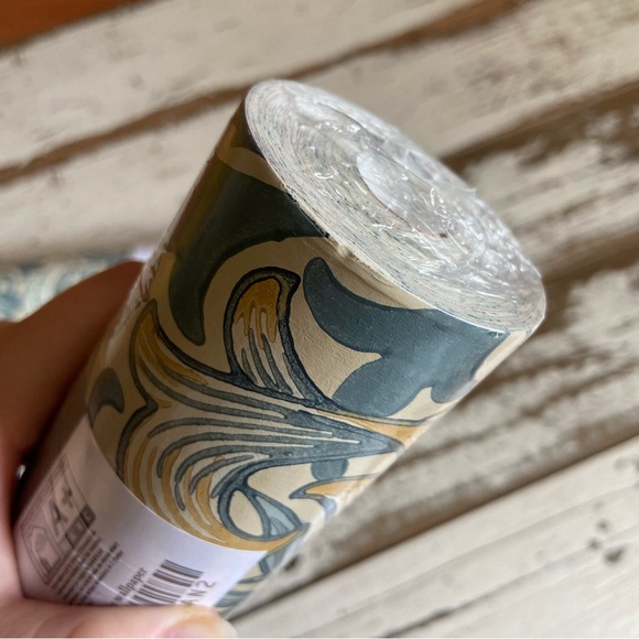 NEW (2 Rolls) Morris & Co. Golden Lily Wallpaper - Picture 5 of 11